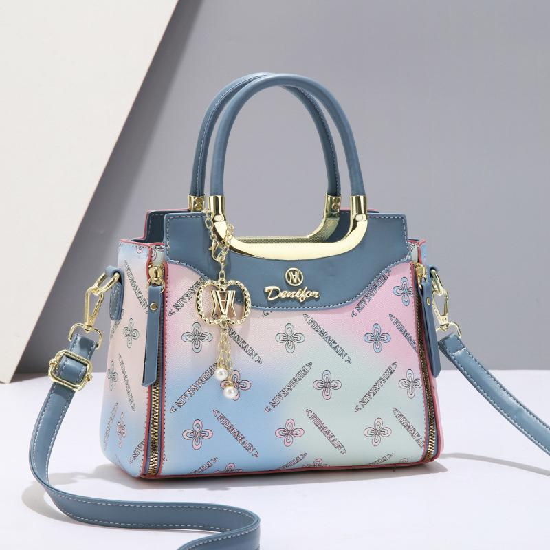 Bag women's new printed fashion versatile women's bag simple large capacity shoulder crossbody handbag