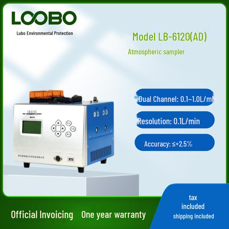 LB-6120 Dual-Channel Constant Temperature Flow Gas Sampler for Atmospheric TSP Particulate Matter