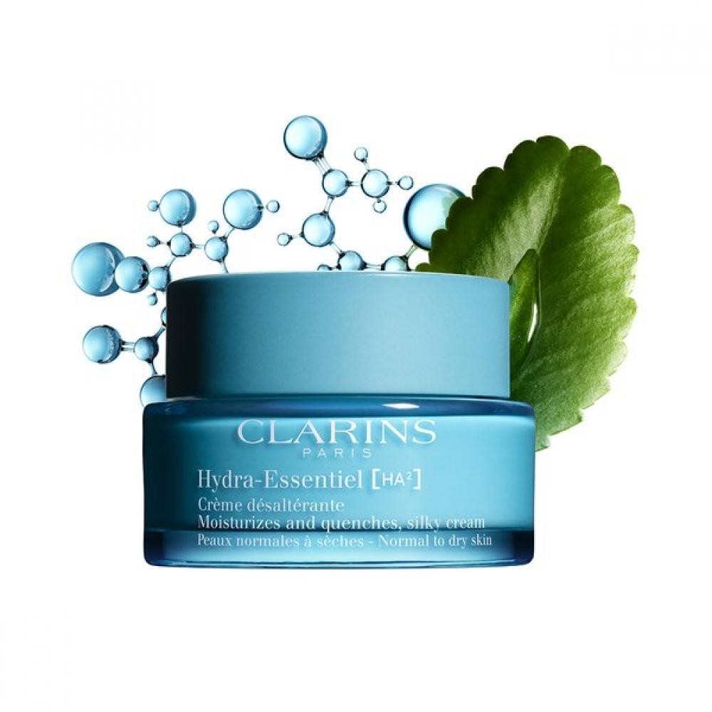 Clarins Hydra Essentiel Moisturizer   Quench Cream 50ml HYDRA ESSENTIAL CREAM SILKY/Request a gift wrap