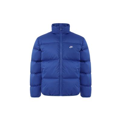 Club Therma-FIT Logo Semplice Ricamato Comodo Caldo Piumino Uomo Capispalla Blu Reale FZ5029-480