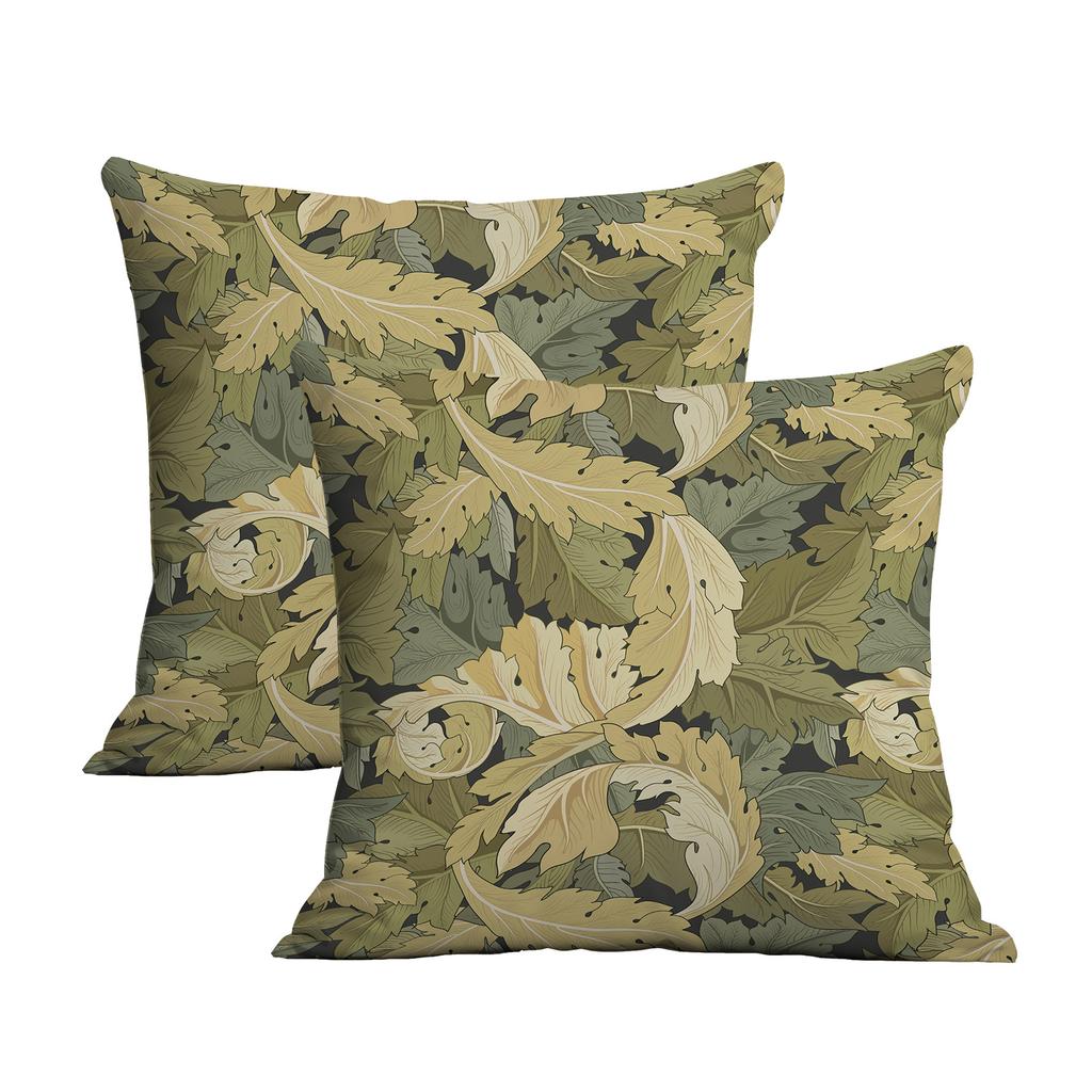 New Creative European Retro Floral Pillowcase Double-sided Printed Home Cushion Pillowcase Multiple Styles Available