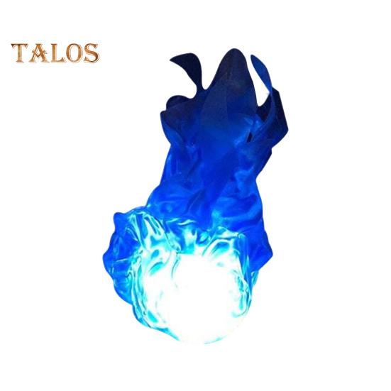 Halloween Floating Fireball Artificial Fake Flame Floating LED Ball Prop Illuminated Fireball Decor Halloween Decoration