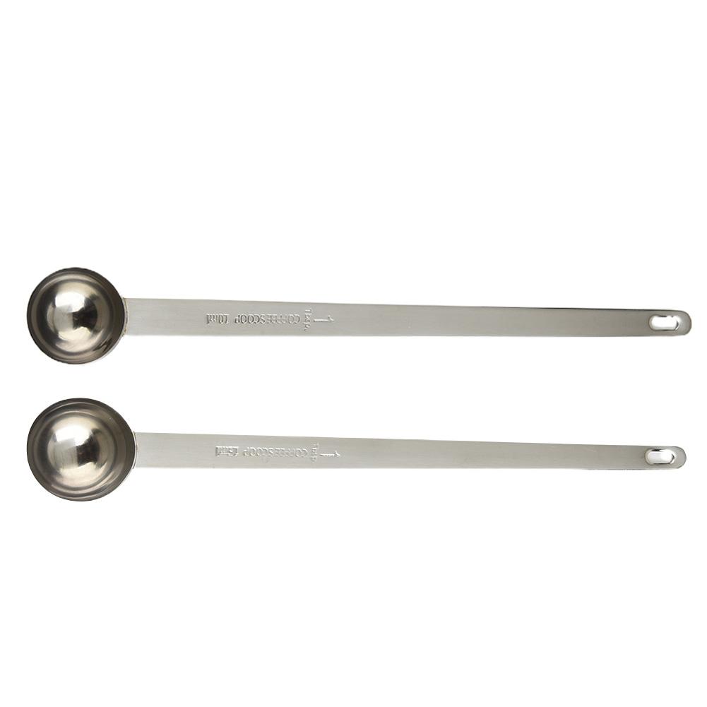 Long Handle Measuring Spoon Portable Stainless Steel Accessories