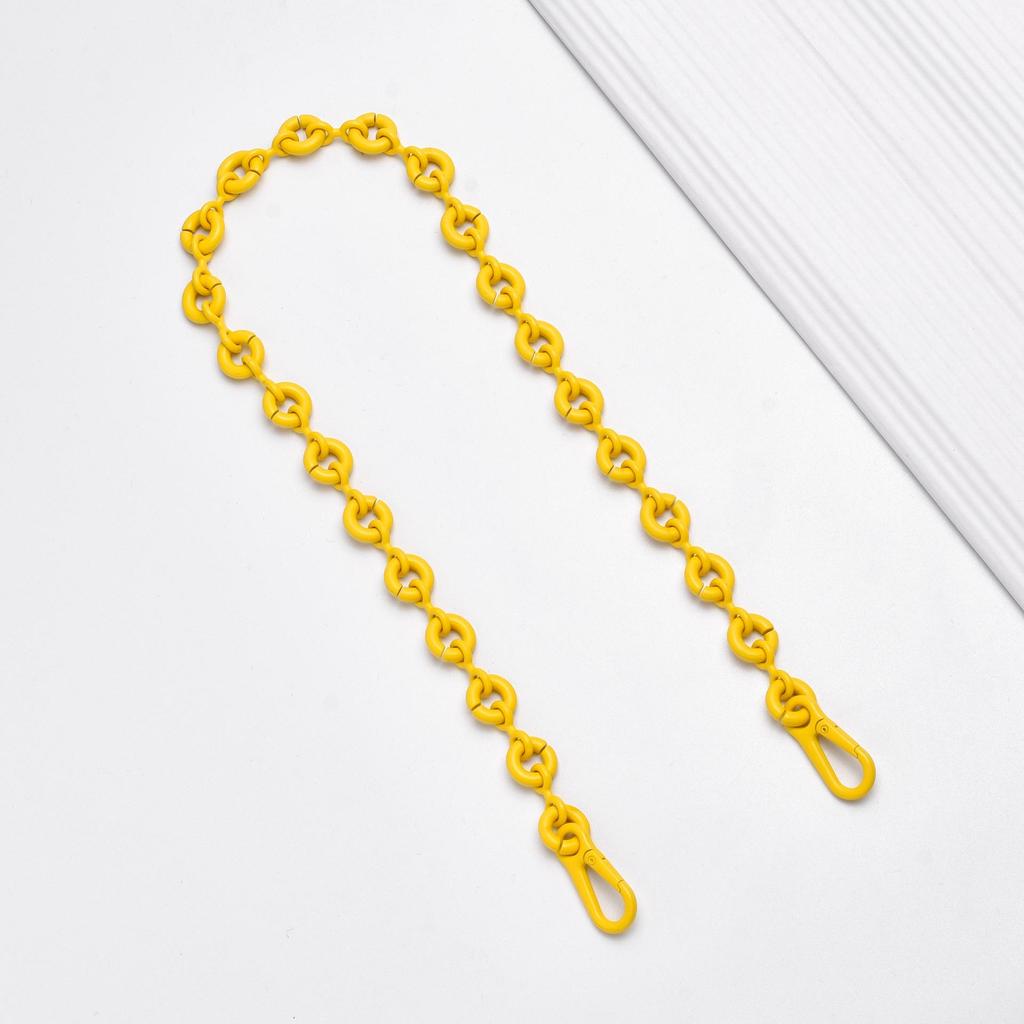 Loeve Goya Geometric Underarm Bag with Donut Chain Decor