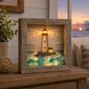 LED Sea Glass Decorative Night Light with USB