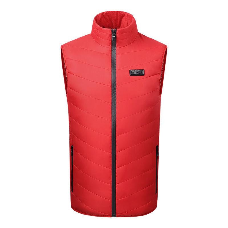11-Zone Smart Heated Vest with Massage & Heating - Full Body Electric Heated Clothing for Constant Temperature Comfort 4XL