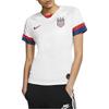 Nike Usa W Nk Brt Stad Jsy Ss Hm Vintage Stripe Detail Logo Print Short Sleeve T-Shirt Women T-Shirt White AJ4398-100