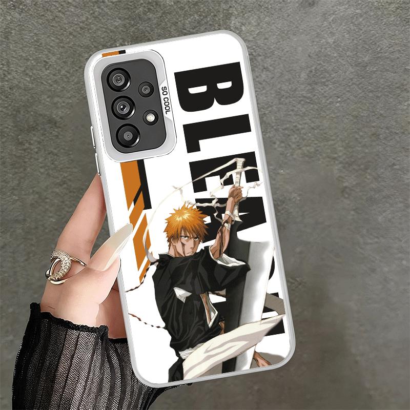 Anime Bleach Desgin Shockproof Phone Case for Samsung A17 A16 A15 A14 A37 A57 A36 A56 A26 A35 A55 A25 A34 A54 A24 A13 A23 A33 A5