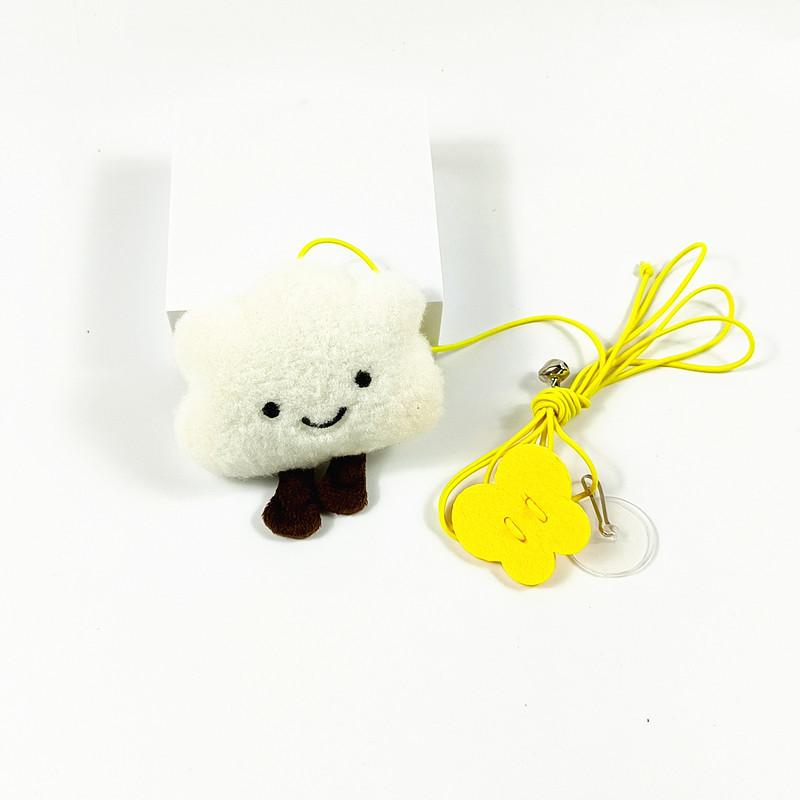 Swing Cat Teasing Toy Elastic Hanging Caterpillar Mouse Teasing Cat Stick Cat