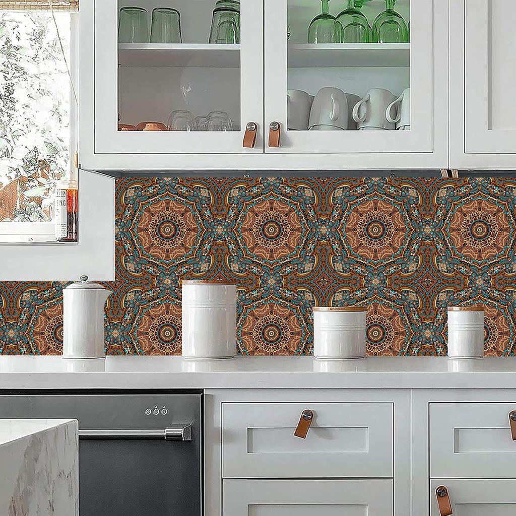 Waterproof Wall Stickers Posters Self-Adhesive Waterproof Wall Stickers Home Living Room Walls Kitchen Decoration Stickers