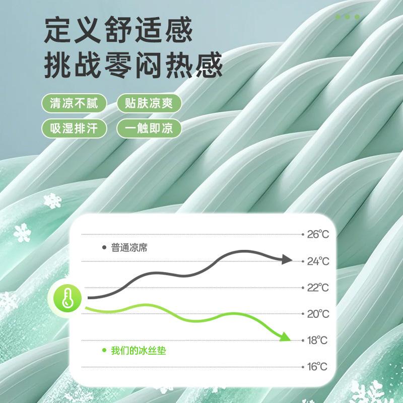 Summer Cool Doudou Special-Shaped Sofa Cushion  New Ice Silk Mat Cushion One-Piece Straight Row Sofa Cover