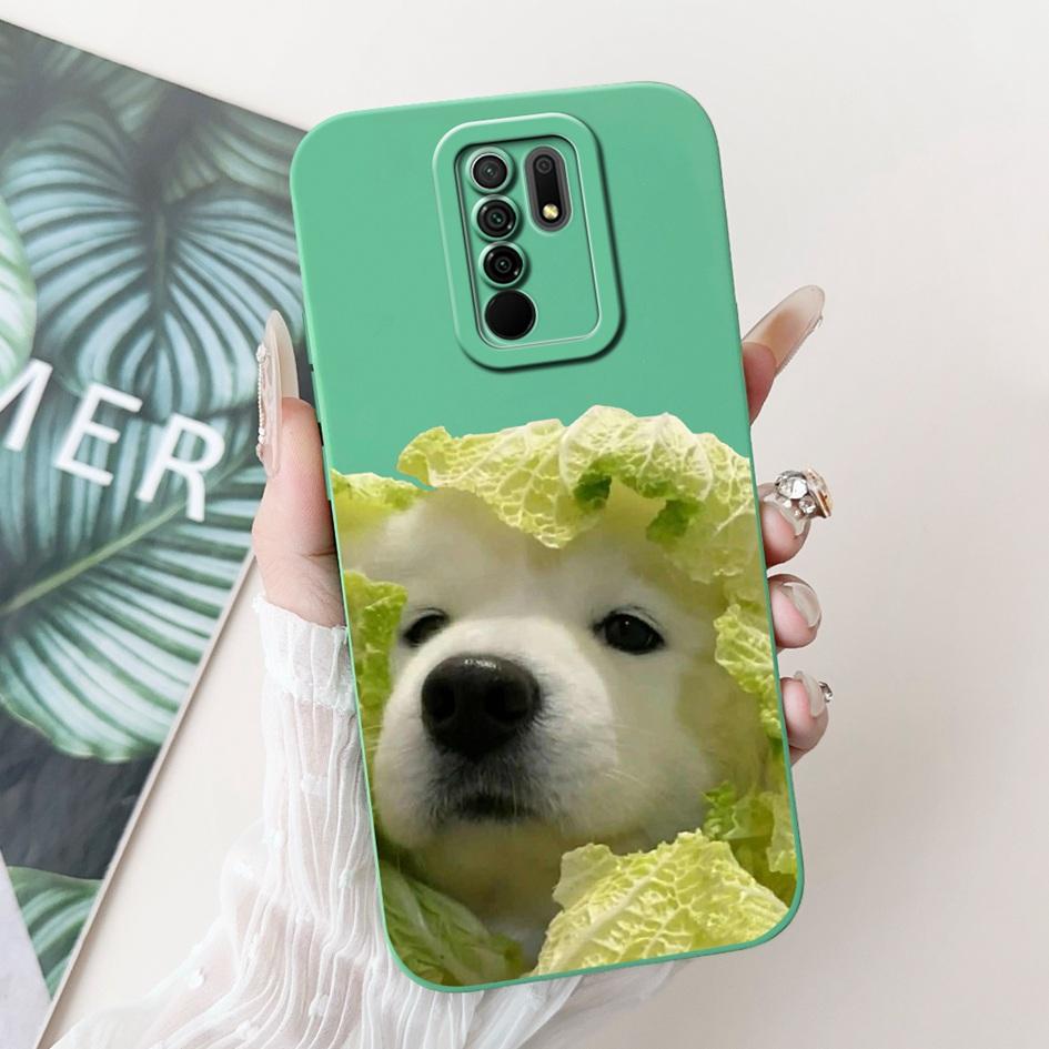 For Xiaomi Redmi 9 Case Redmi 9 Prime Cover Fashion Art Painted Camera Protection Soft Silicone Fundas For Redmi9 Poco M2 Bumper