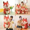 Adorable Squirrel Plush Toy Soft Stuffed Animal For Girls Bedroom Companion Gift