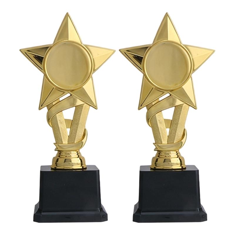 Desktop Children Trophies Decorative Star Delicate Awards Competition Reward Supply Small Trophies Reward Accessory