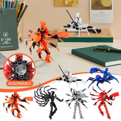 Joint Movable 3d Printed Doll Toy, Creative Decompression Desktop Ornament