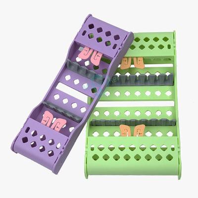 1pcs New Dental Instrument Box 135℃ Autoclavable Plastic Dental Instrument Holders for 4pcs 8pcs Instruments Sterilization Box
