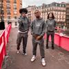Grenzüberschreitende T-Shirts, Pullover, Unisex-Sweatshirts und Jogginghosen-Sets mit Motiv der Alcatraz-Insel, Street-Hip-Hop-Outfits