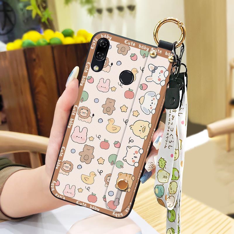 Waterproof Ring Phone Case For ASUS ZenFone 5 ZE620KL/ZS620KL Shockproof Protective Cute Phone Holder Anti-dust Silicone