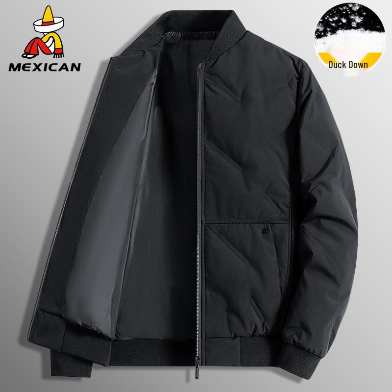 

Мужская зимняя хлопковая куртка с бейсбольным воротником - Молодежная теплая верхняя одежда от Scarecrow XL