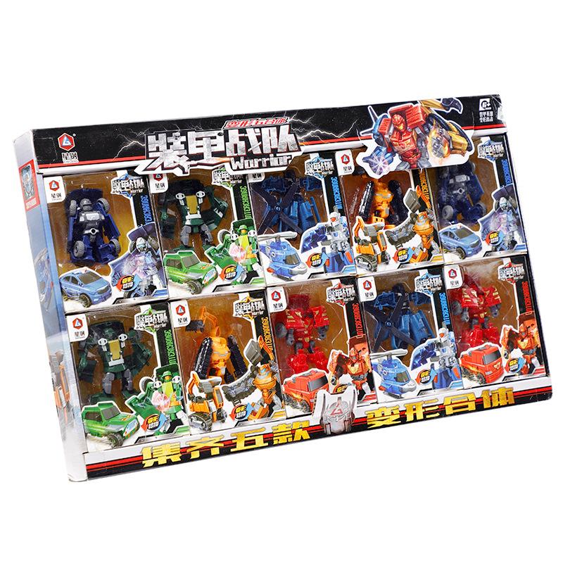 Children s Cool Deformation Robot Series Toy Model Simulation Airplane Car Deformation Robot Toy Kids Puzzle Toys Boys Gifts