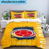 Colombian National Football Team 3PCS Bedding Set 2D Printing (Includes 1 Duvet Cover + 2 Pillowcases Coreless), Bedroom decor,Fan Gift