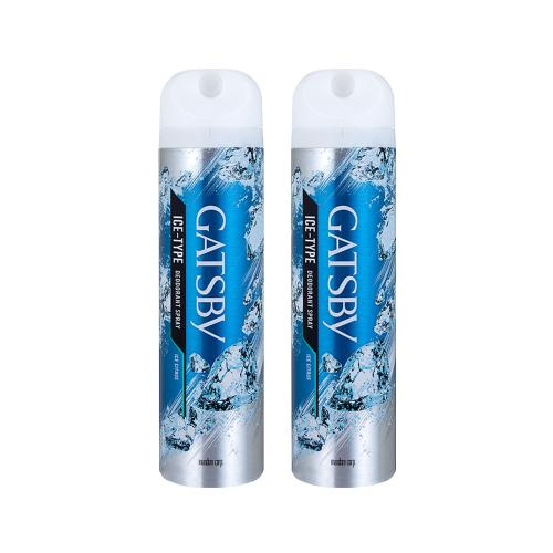 

Gatsby Ice Type Deodorant Spray Iced Citrus 216ml 2 FREE