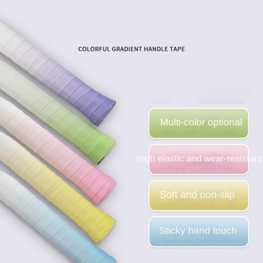 Farbverlauf Overgrip Schweißband Tennis Schläger Gummi Griff Badminton Schläger Griff Outdoor Sport