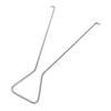   Hole Cup Picker Stainless Steel Double Hook Tool for Removing 27mm Putting Green Cups   Course Maintenance