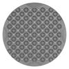 PVC Round Bathroom Non-slip Mats Home Shower Hydrophobic Quick-drying Suction Cup Floor Mats Bathroom Massage Feet