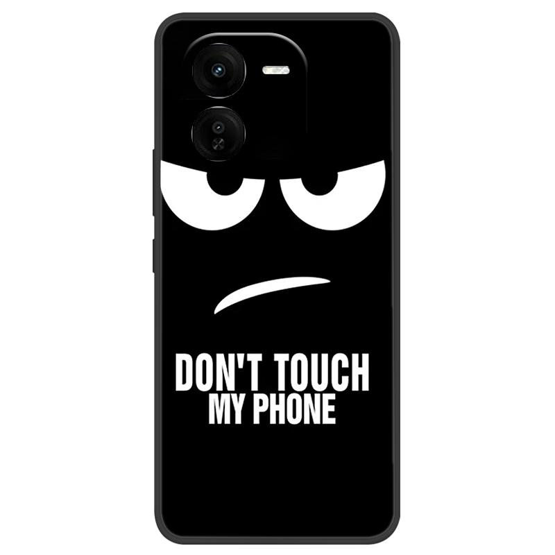 For Vivo IQOO Z9x Case Silicone Luxury Space Soft Bumper for Vivo IQOO Z9 Turbo Phone Cover TPU Funda For IQOOZ9 Turbo Fashion