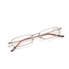 Lesebrille Blaulichtfilter für Männer Frauen Metallrahmen Tragbar HD Stifthalter Ultraleichte Brille Augenschutz Brille