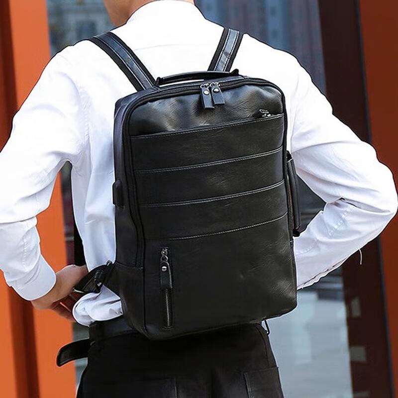 Li Shen PU Business Travel Backpack