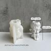Garden Planter Pot Silicone Mold Wing Girl Vase Flower Pot Pen Holder Resin Mold Unique Garden Decoration Planter Mold