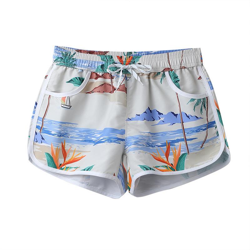 

Мужской купальник большого размера для летнего отпуска: Повседневные плавки с принтом кокосовых пальм, домашняя одежда короткого стиля S