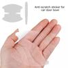 Universal Car Door Handle Anti-scratch Protective Stickers Clear Invisible Car Door Wrist Paint Protection Film Decals Interior Mirrors 6
