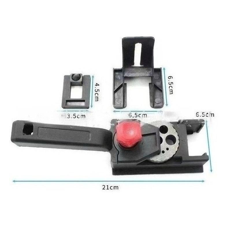 1Set Woodworking Pocket Self-centering Scriber Doweling Jig Drill Guide Locator Hole Puncher Carpentry Tool Locator Laser Cutter