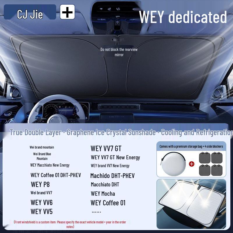 Small Car Sunshade Heat Insulation and Privacy Screen