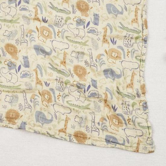 

Kangobaby Пеленка-кокон из муслина для новорожденного и одеяло-полотенце для купания 120*110