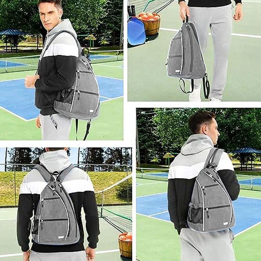 Multifunctional Tennis Bag Lightweight Sports Backpacks Gifts Pickleball Backpack  Camping