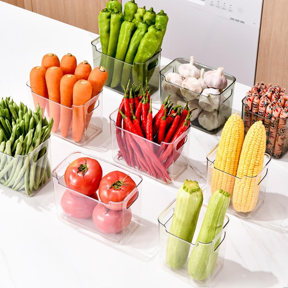 Multifunctional Refrigerator Storage Box Thicken Food Storage Box  Kitchen Organizer