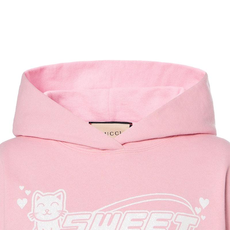 Gucci Logo Printed Hoodie Women's 776886-XJGDS-5904