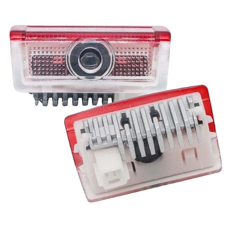 CDR4 2Pcs LED Car Door Welcome Warning Light For Mercedes Benz W176 W177 W246 W205 W212 W213 W166 W167 H247 X156 X253 C253 X167 W46