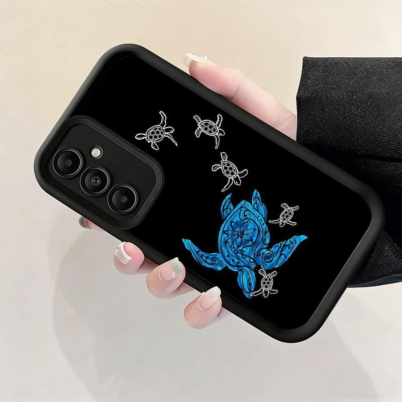 Phone Case for Samsung Galaxy A17 A16 A15 A14 A13 Cartoon Ocean Sea Turtle A56 A36 A26 A55 A35 A25 A54 A34 A24 A53 A33 A23 A07 A