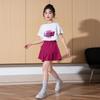 Tankun Girls' 2026 Summer Short-Sleeve Skirt Set