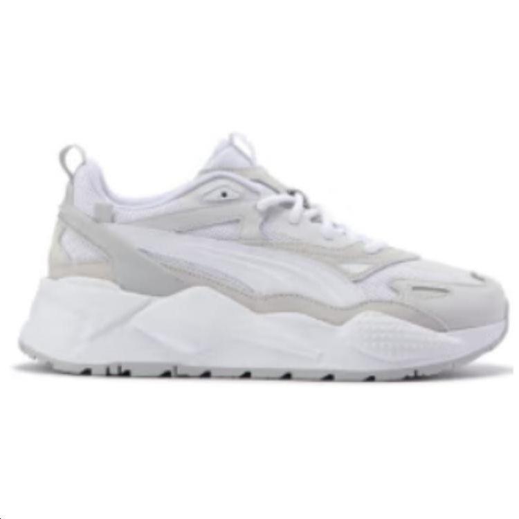 Puma RS-X Efekt Premium Hvit Fjær Isgrå Unisex Sneakers Fjærgrå 390776-35