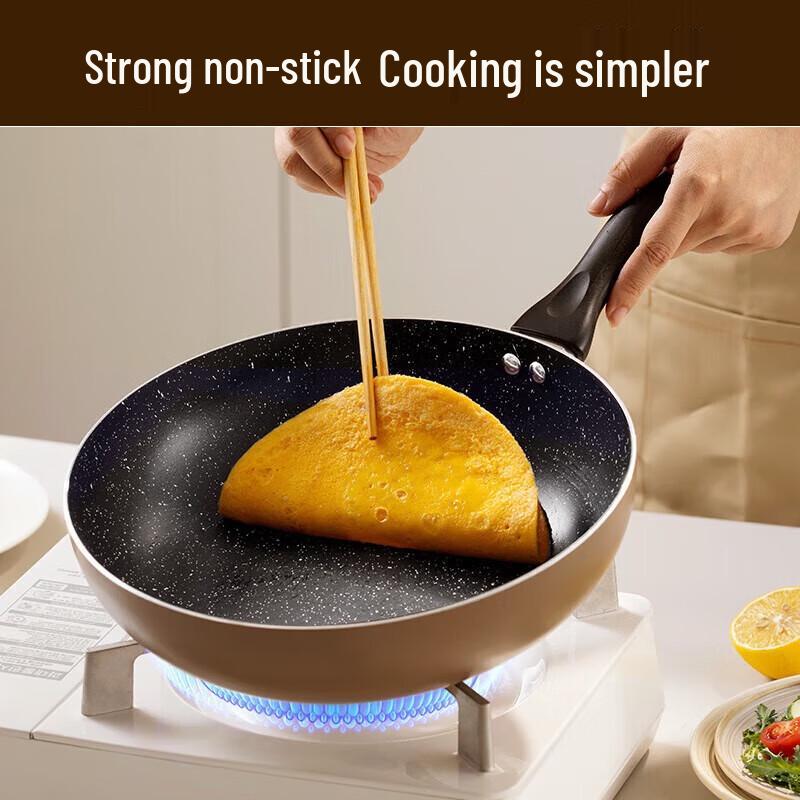 Chuidahuang Antihaft Wok mit flachem Boden