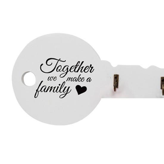 1 Set Schlüsselhalter, auffälliges Buchstabenmuster, Holz, Retro, rustikales Schlüsselhalter-Set, Wanddekoration für Zuhause