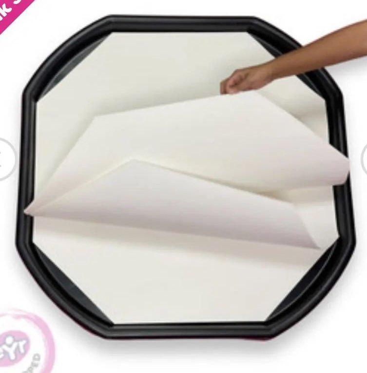 In-Stock UK Montessori Sensory Tray: Early Education Sand & Water Play Table Cover for Toddlers