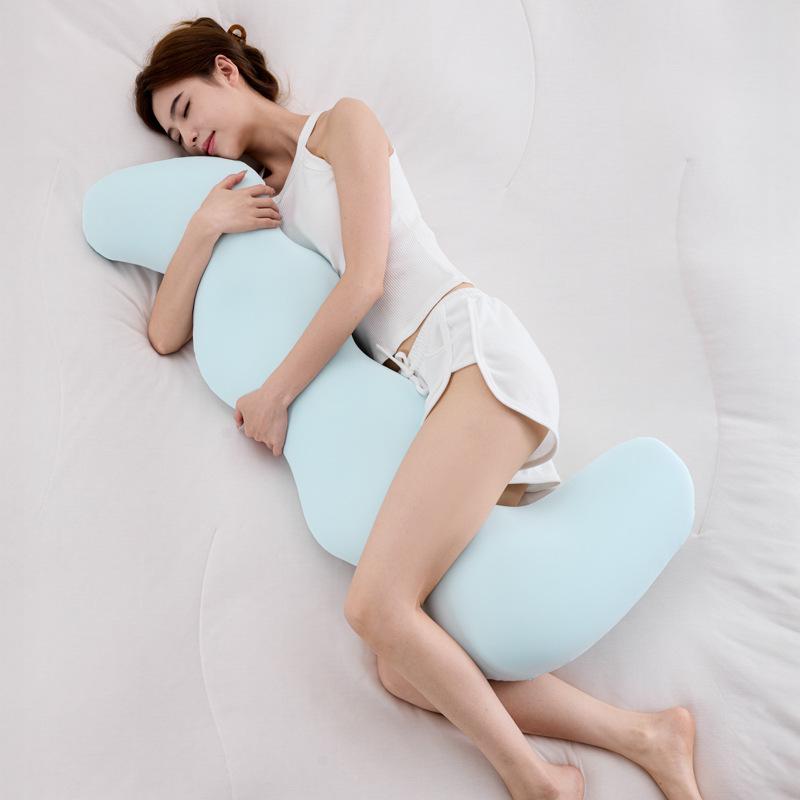 

Seahorse Memory Foam Pregnancy Body Pillow for Comfort and Support 110*48*15 cm