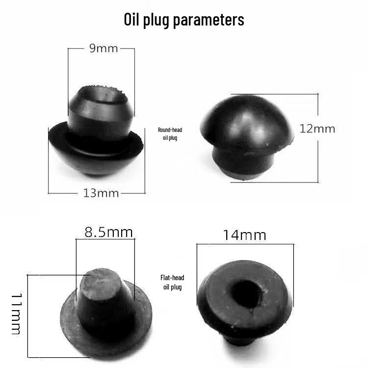 Hydraulic Jack Accessories: Small Oil Pump Plunger & Piston Seal